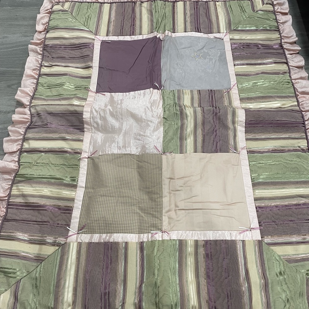Designer custom baby blanket